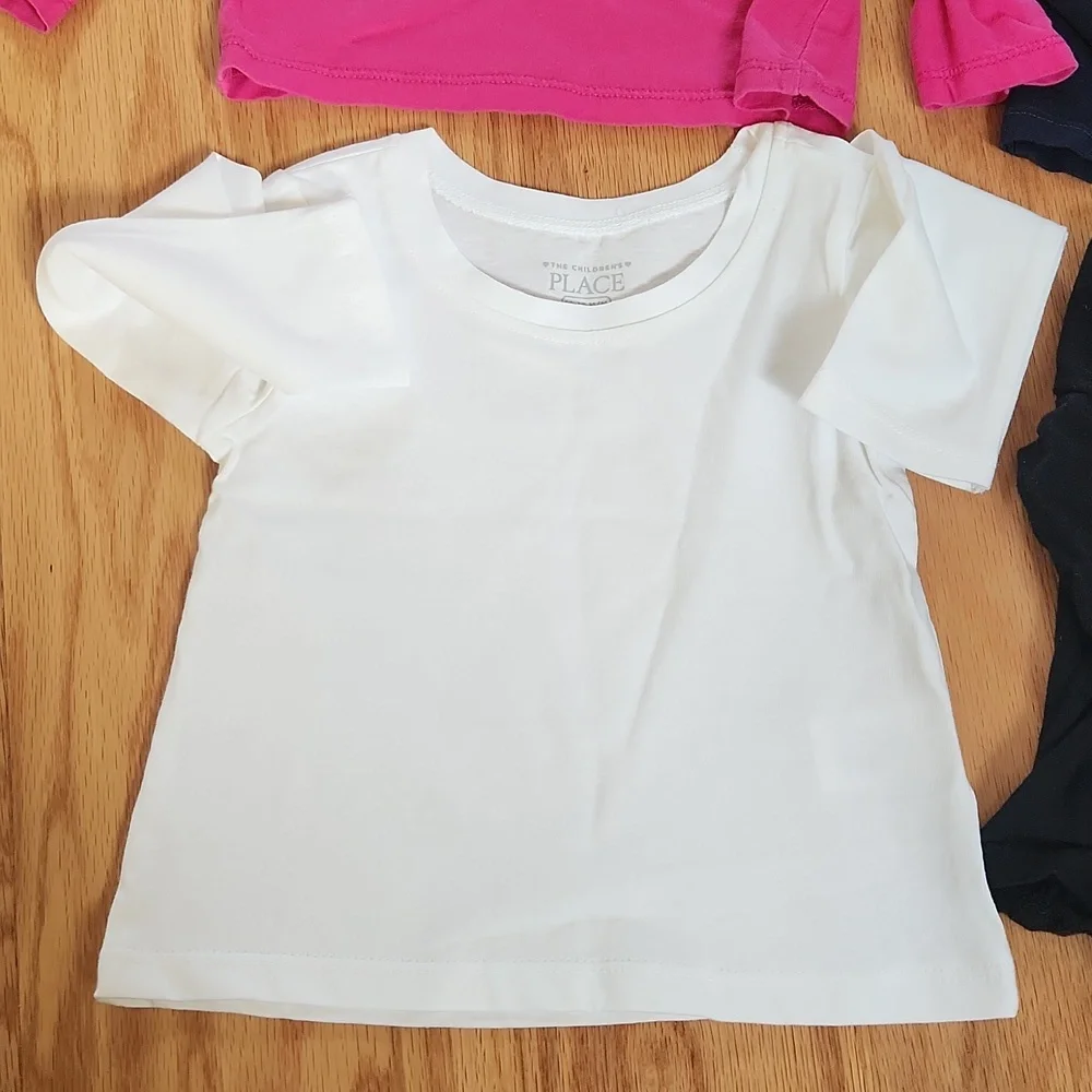 Children's Place Long Sleeves Tees set of 4 Size 12-18 months